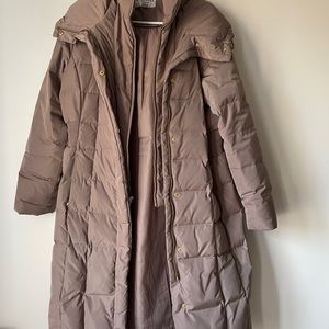 Cole Haan Signature Puffer Zip Hooded Down Jacket